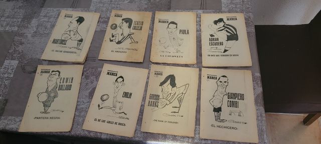 Minibiografías Marca años 70: ¡52 minibiografias!