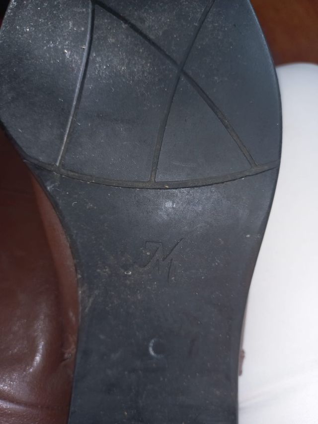 Botas Marrón Mujer Piel