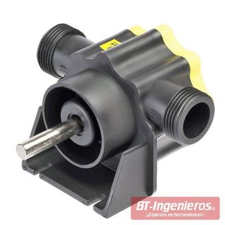 Bomba para trasvase de líquidos impulsada por taladro