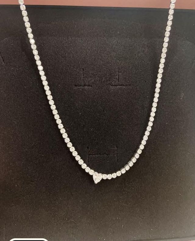 Collana tennis diamanti donna