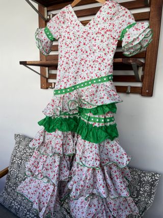 Traje de flamenca niña 5 años