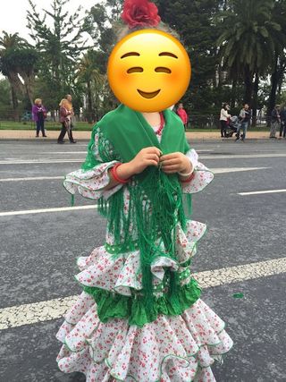Traje de flamenca niña 5 años