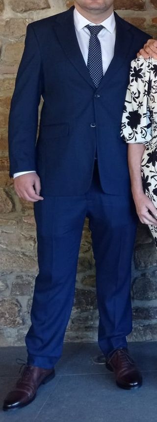 Traje Zara azul hombre - Boda