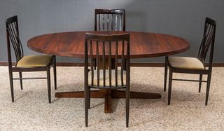 Mesa danesa vintage mid-century