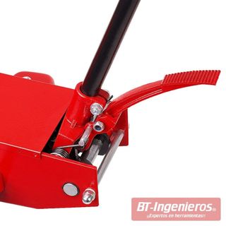 Gato hidráulico profesional de chasis largo. 2 Toneladas