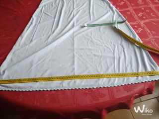 Sottoveste vintage celeste