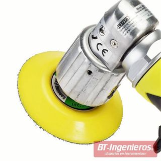 Plato de soporte con velcro 75 mm. Rosca M6 x 1.0