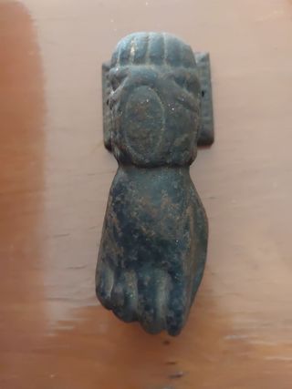 Llamador puerta hierro antiguo