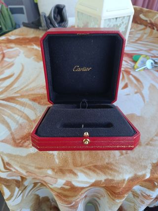 Caja Cartier roja original