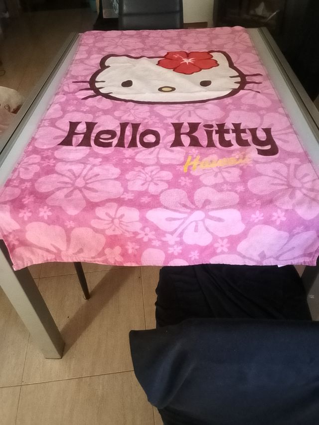 Toalla Hello Kitty en Hawaii.