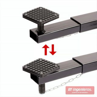 Soporte transversal para gatos hidráulicos. 1.5 - 2 Ton.  Piramide® ST-GT2