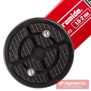 Soporte transversal para gato hidráulico Piramide ST-GT2 – 1,5–2 T, ancho 580–920 mm, platos Ø118 mm