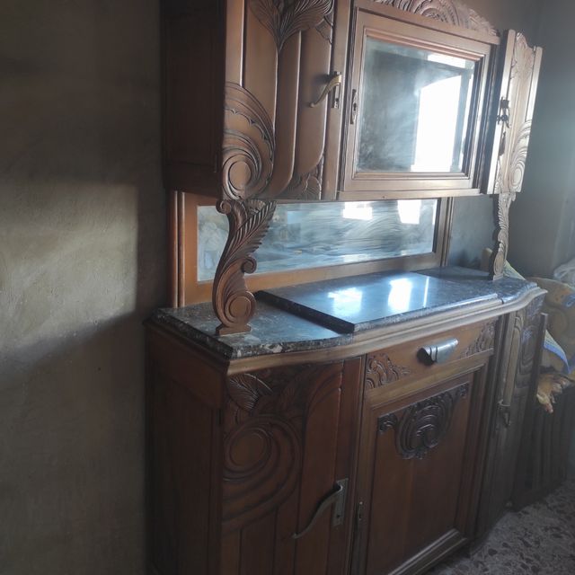 Mueble antiguo salón - restaurar