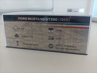 Maqueta Ford Mustang GT 390 1968