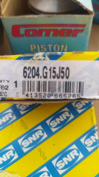 Cuscinetto SNR 6204.G15J50 Kart