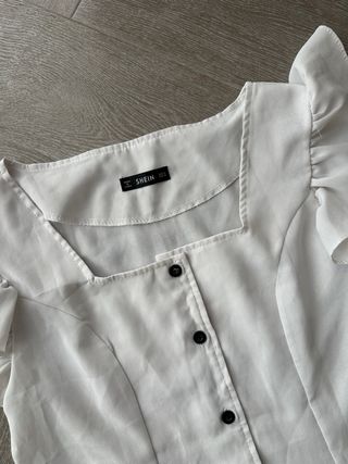 Blusa SHEIN blanca - Talla M