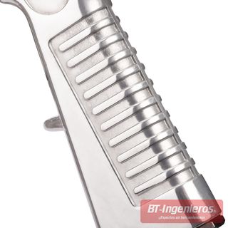 Pistola de chorro de arena neumática con 4 boquillas de cerámica.  (4, 5, 6 y 7 mm.)