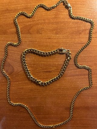 Cadena y Colgante Gold Dealers - Dorado