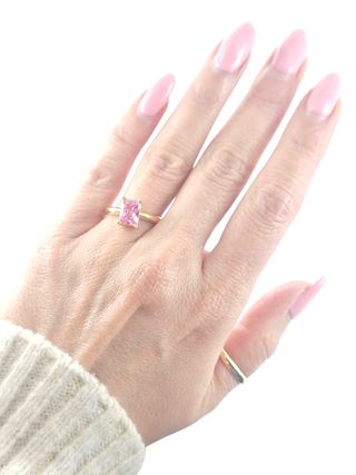 Anillo oro 18k rosa Francia