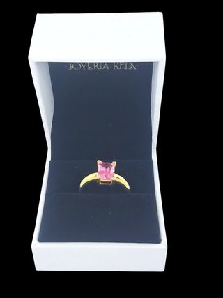 Anillo oro 18k rosa Francia