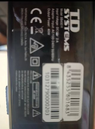 Barra sonido TD Systems - Negra