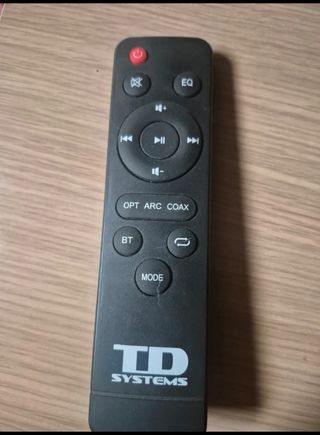 Barra sonido TD Systems - Negra