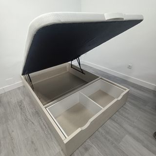 Canapé abatible con cajones