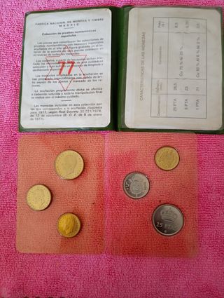 Colección Monedas Prueba España,