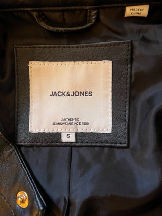 Chaqueta negra Jack Jones