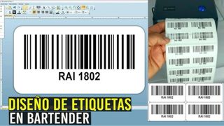 Creador de etiquetas Bartender