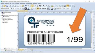 Creador de etiquetas Bartender