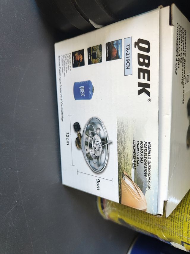 Hornillo Quemador Qbek TR-219CN