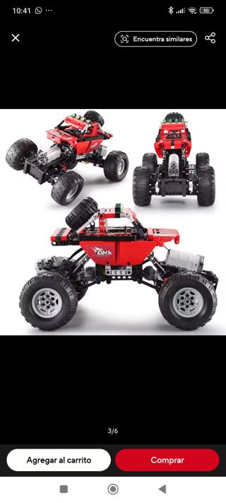 Coche trepidante teledirigido