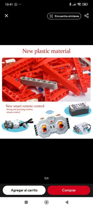 Coche trepidante teledirigido