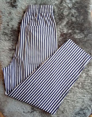 Pantalones Zara TRF rayas marineras