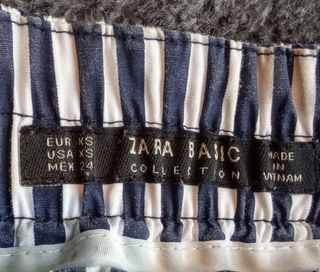 Pantalones Zara TRF rayas marineras