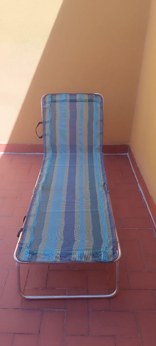 Hamaca Plegable - Azul Multicolor