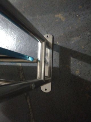 Estantería metálica  plata,para cocina