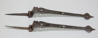 2 BISAGRAS PARA PUERTA INTERIOR DE BARGUEÑO