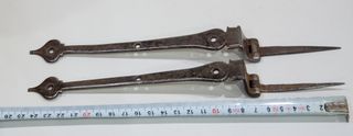 2 BISAGRAS PARA PUERTA INTERIOR DE BARGUEÑO