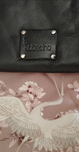Bolso Abbacino - Piel color marrón oscuro 