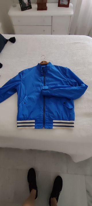 Cazadora Caramelo azul hombre primavera