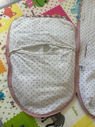 Saco capazo Walking Mum rosa