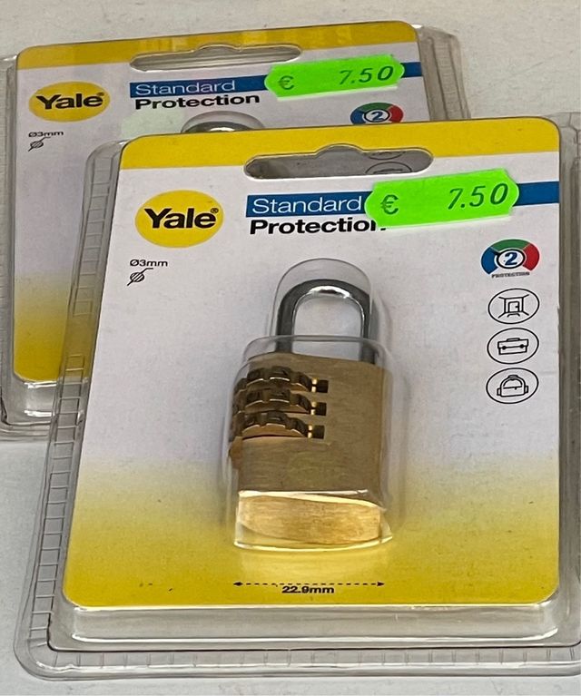 Candado numérico(61x21x10mm). Taquilla maleta