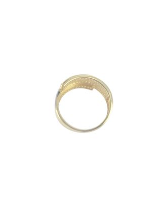 Anillo oro 18k bicolor