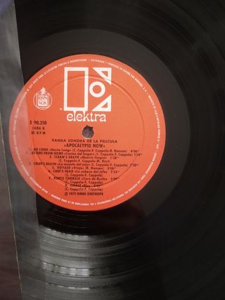 DISCO LP BSO APOCALYPSE NOW.