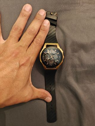Bulova Curve Cronografo Negro-Dorado