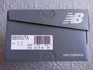 Zapatillas New Balance 550 talla 44 crudo/azul
