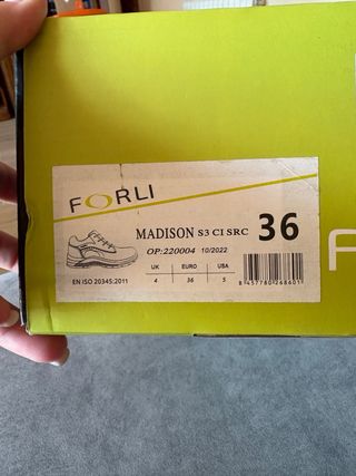 Zapatos de seguridad