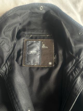 chaleco  vaquero engomado  g star 